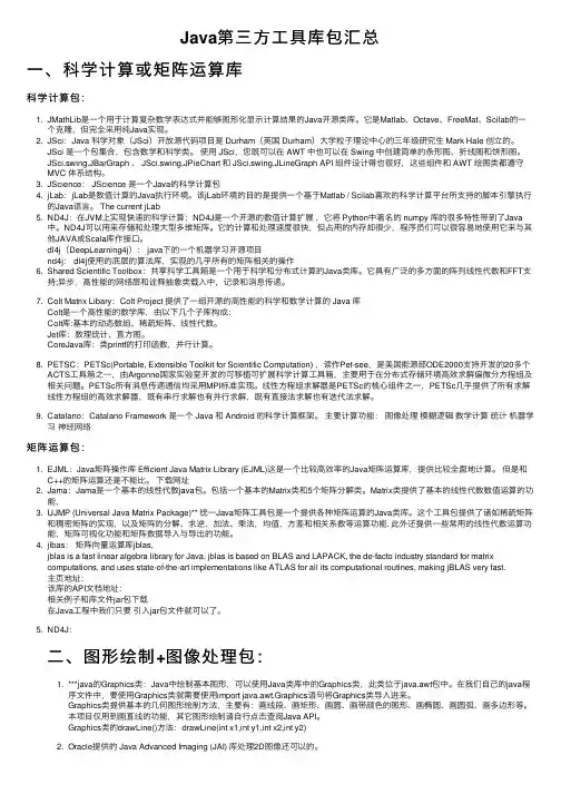 Java第三方工具库包汇总