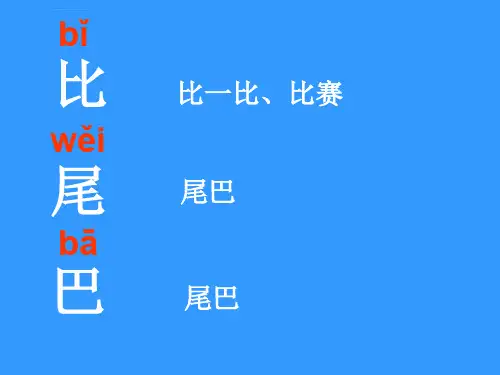 10比尾巴课件