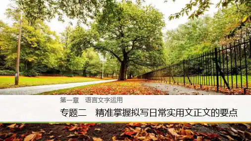 2018版高考语文(浙江专用)大二轮专题复习与增分策略(课件+配套文档)第一章 语言文字运用 专题四 (3)