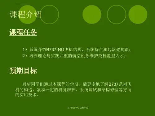 B737飞机结构及起落架概述ppt课件