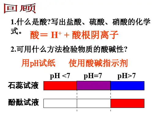 第三节探索酸的性质--浙教版(教学课件201909)