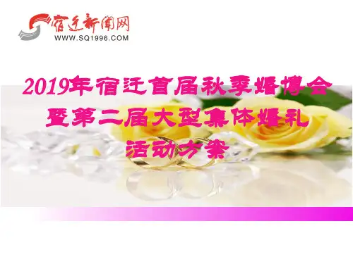 婚博会活动方案