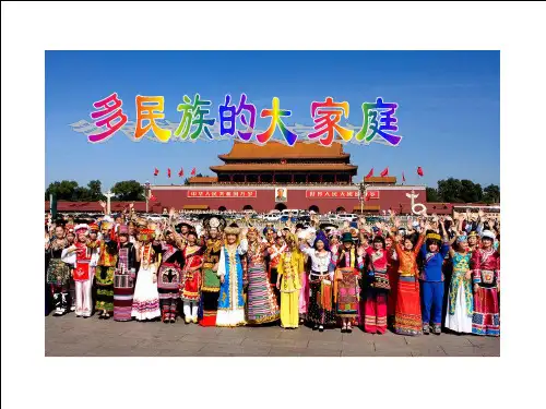 多民族的大家庭 ppt课件