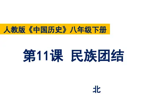 第11课 民族团结