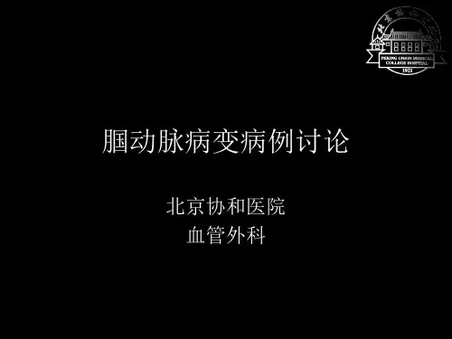 腘动脉病变(最终版)