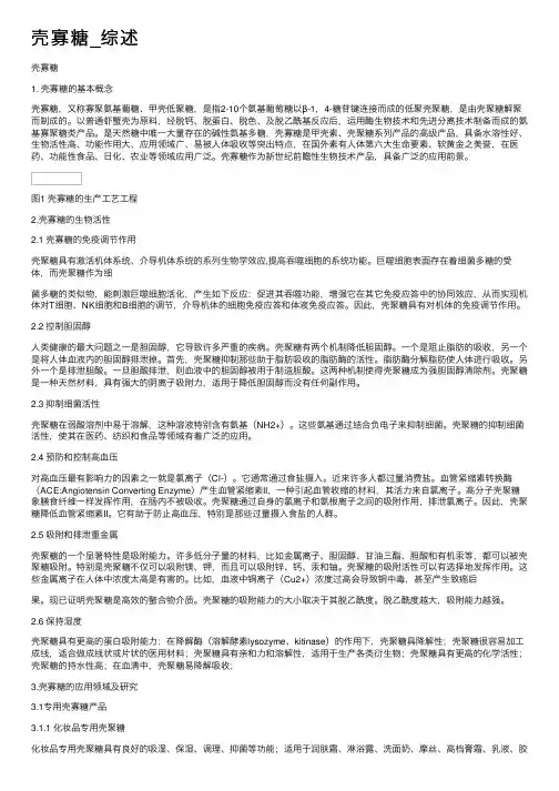 壳寡糖_综述
