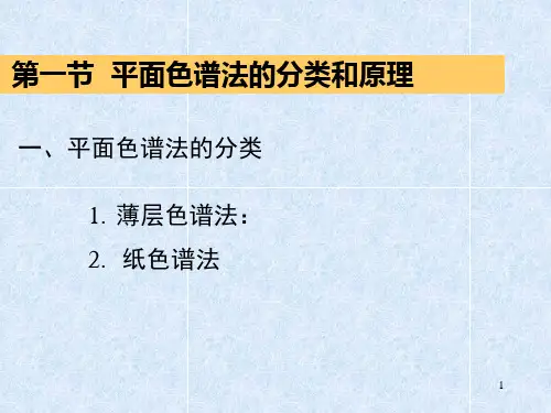 第十八章平面色谱法五版