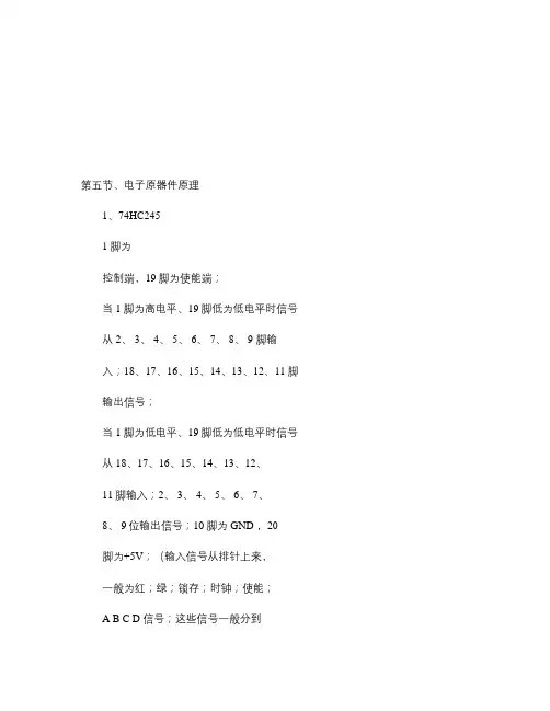 LED显示屏芯片原理图(精)