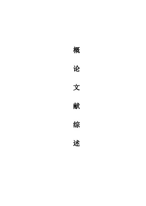 马克思大众化文献综述