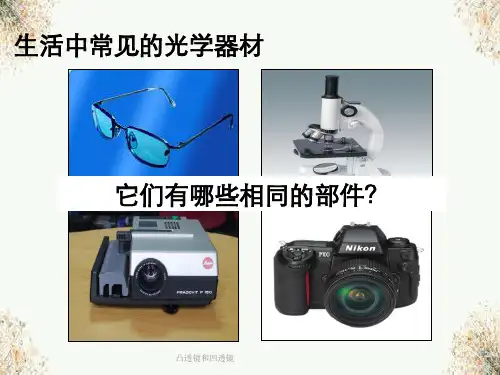 凸透镜和凹透镜