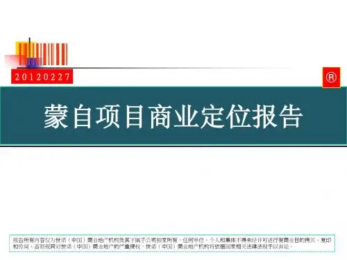 云南蒙自商业定位报告