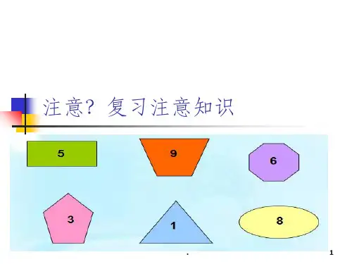 第六章 注意与运动技能的控制