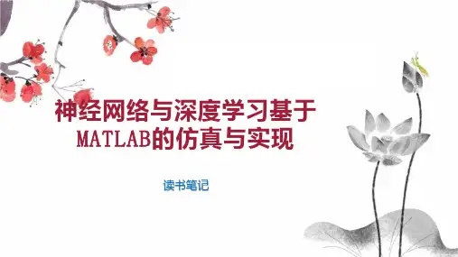 神经网络与深度学习基于MATLAB的仿真与实现