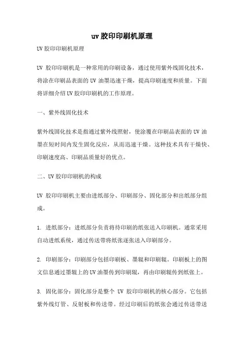uv胶印印刷机原理
