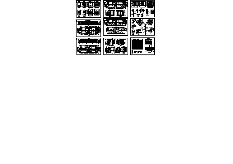 比较详细的一套学校建筑施工图（共9张）