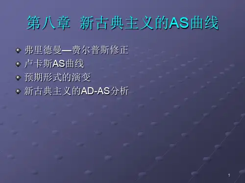 新古典主义的AS曲线.ppt