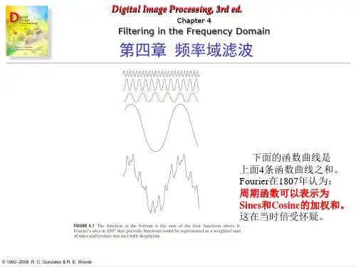 第4章频率域滤波【数字图像处理课程精品PPT】