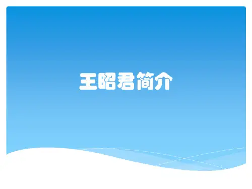 王昭君简介