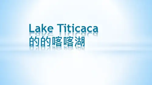 的的喀喀湖