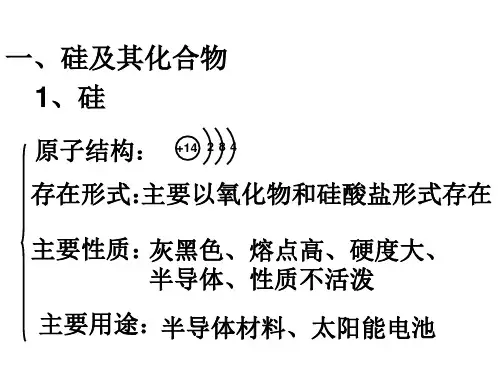 高二化学非金属及其化合物.ppt