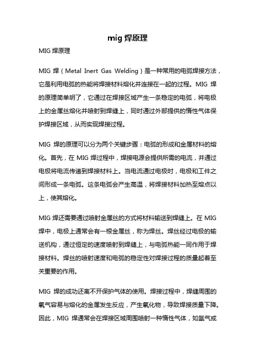mig焊原理
