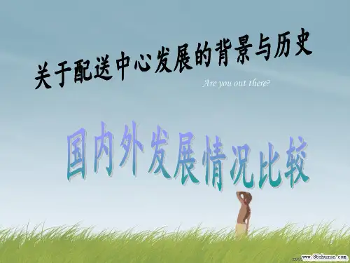 配送发展的历史和背景 共17页