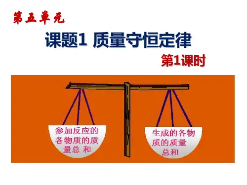 质量守恒定律