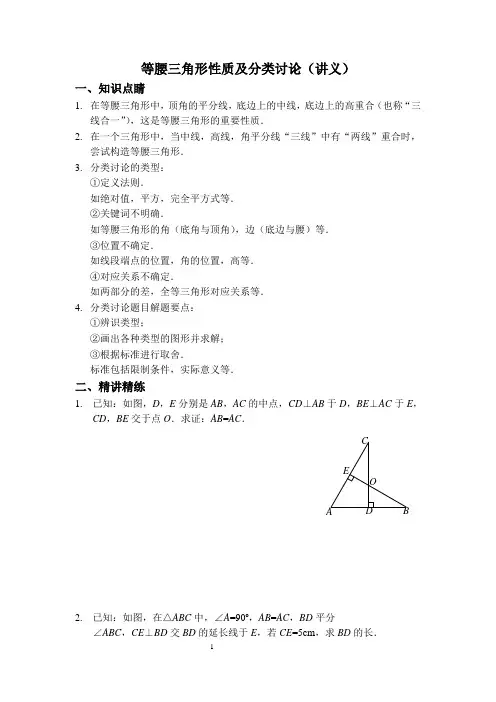 等腰三角形