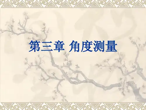 建筑工程测量-第三章-角度测量