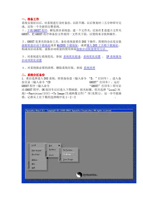 系统GHOST图解