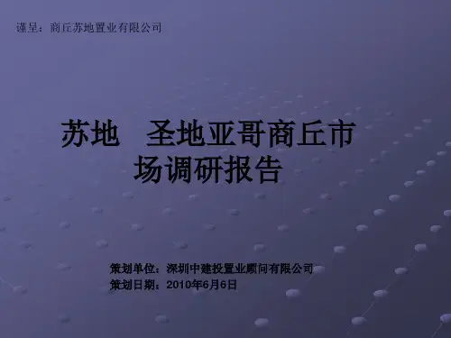 X年商丘市房地产市场调研报告.pptx