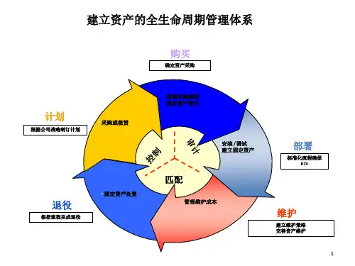 建立资产的全生命周期管理体系ppt课件