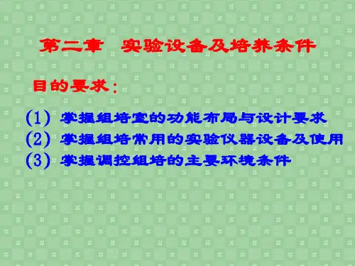 精选2植物组织培养实验设备及培养条件bpm
