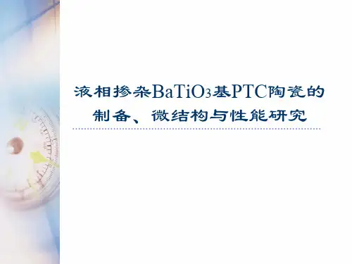 PTC钛酸钡陶瓷