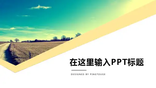 传统精美多彩时尚多线条动态科技企业宣传ppt模板
