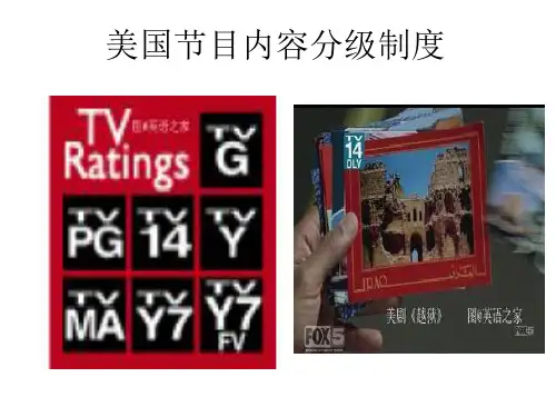 美国节目内容分级