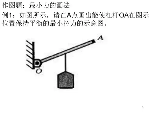 力臂作图题ppt课件