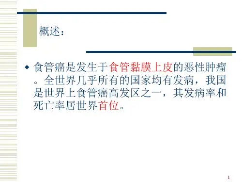 食管癌的护理PPT课件.pptx