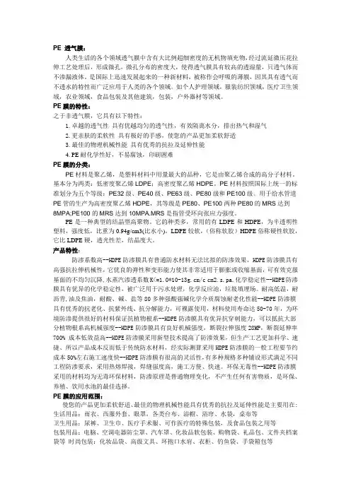 PE膜