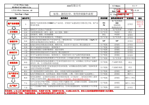 标签打印操作指导书