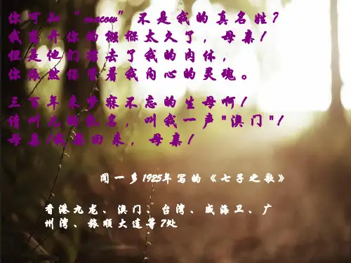 死水ppt