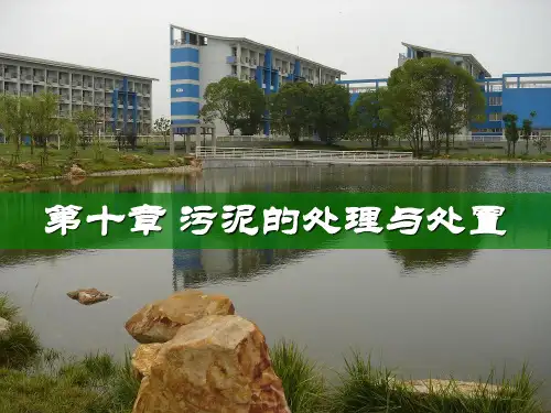 污泥的处理与处置PPT