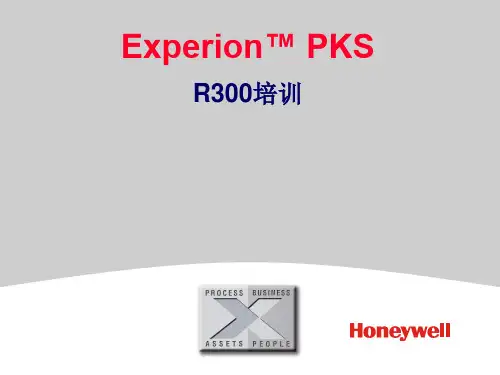 Honeywell霍尼韦尔C DCS系统学习