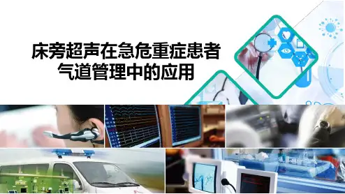 床旁超声在急危重症患者气道管理中的应用