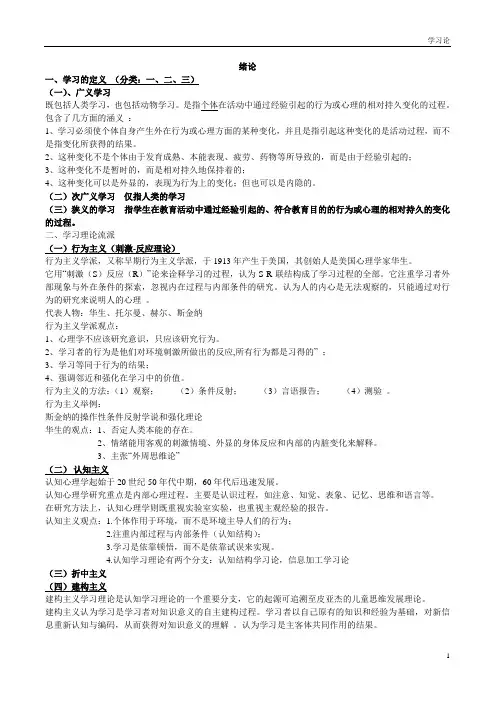 学习论