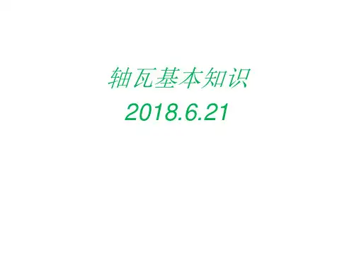 轴瓦知识PPT幻灯片