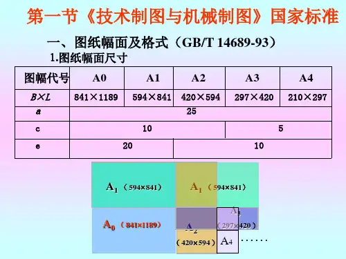 工程制图—国家标准