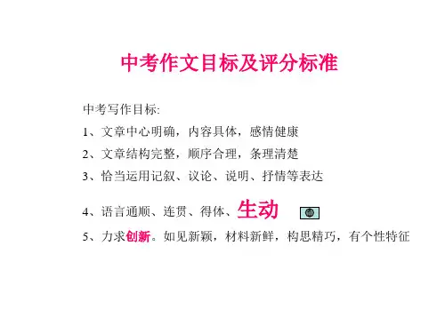 中考作文复习之——语言篇 (PPT)3-1