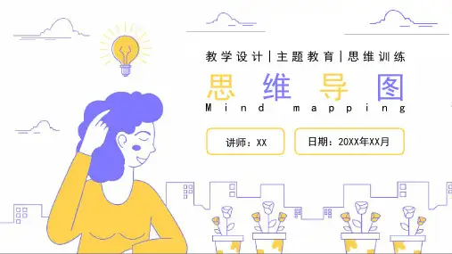 2024思维导图教育教学培训PPT模板