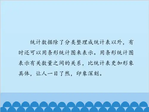 四年级上册数学课件7条形统计图人教新课标秋共14张PPT